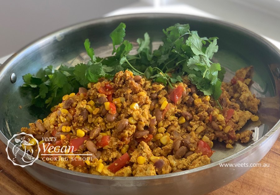 Mexican Tofu Scramble