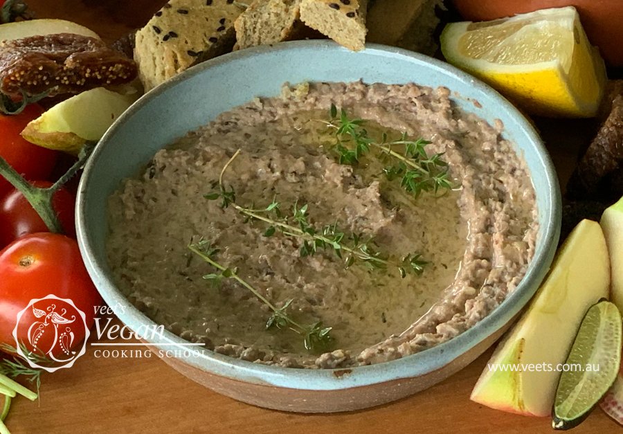 mushroom dip or pate